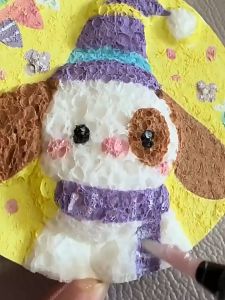 10 แผ่น 3D Canvas เด็ก DIY เด็กกระดาษวาดภาพ Puffy Texture Paper กระดาษวาดภาพศิลปะ 3D Magic สำหรับเด็ก DIY จิตรกรรม