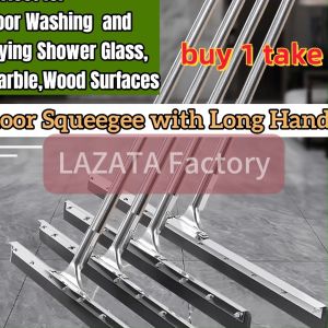 LAZATA Factory & Local Delivery: Buy 1 Take 2 Heavy Duty Floor Squeegee Scrubber