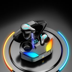 🤞Gratis Ongkir + ปลาค็อด🤞X1หูฟังไร้สาย TWS สำหรับโทรศัพท์มือถือหูฟังเกมหูฟังกันน้ำ Headphone Stereo Bluetooth-5.1 สำหรับเล่นกีฬาพร้อมไมโครโฟน