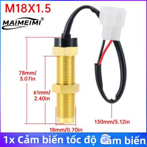 RYSJM | Cảm Biến Tốc Độ M16 M18 Cho Ô Tô Xe Tải Du Thuyền Thuyền - Đồng Hồ Đo Tốc Độ Động Cơ 12V 24V Đồng Hồ Đo Vòng Tua Máy Vỏ Nhựa