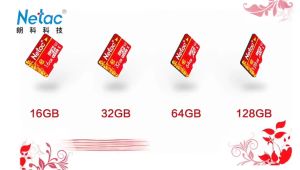 Thẻ nhớ Netac Chính Hãng Micro SD 32GB/64GB/128GB 100MB/s U3 Class 10 Tốc Độ Cao Chuyên Dùng Cho Camera - Bảo Hành 1 Năm