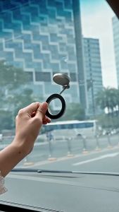 Fold Magnet Car Holder 360° Rotation Bisa Dilipat Magsafe Car Phone Holder / Universal Holder Hp Mobil Magnetic Bekerja Dengan Semua Ponsel - DH 802