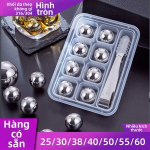 Đá Bóng Inox Với Kẹp