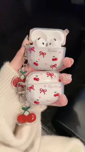 Mini พร้อมส่ง เคสหูฟัง พร้อมสายคล้องมือ เคส Airpods สำหรับรุ่น Aripos pro pro2 Airpods3 Airpods 1/2 i11/i12/i13/TWSi9s gen1 gen2 gen3 gen4 Airpods4