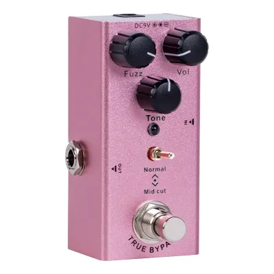 Electric Guitar Effect Pedals DC 9V Mini Single Type True Bypass With Control Knobs Overdrive Distortion Tremolo Delay US Dream