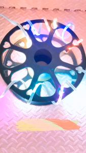 Lampu LED Strip Selang paket (RGB 1-30M+soket) 3528 2835 220V + AdaptorOutdoor Led Strip Agustus Lampu Hias