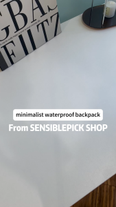 SENSIPIC#Backpack College Bag Korean Fashion Business Bagpack PU Leather for Mens Women