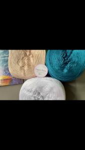 Yarn - Sợi Lanh Hàn | Sợi se/xe tròn - Cỡ sợi 0.8mm | Đan móc sản phẩm mùa hè | Terri Store