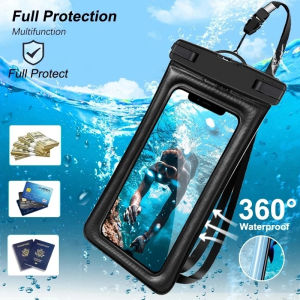 1pcs Cell Phone Waterproof Bag Floating Airbag Cell Phone Waterproof Bag Dive Protective Case Waterproof Phone Case