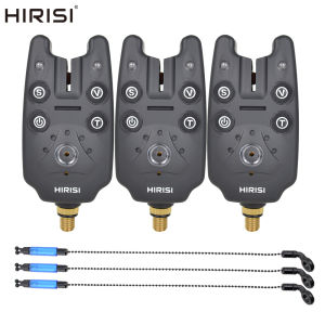 Hirisi Carp Fishing Bite Alarm Sets Fishing Alarms with Fishing Swingers Blue Color Fishing Accessories