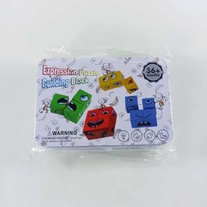 Mainan Edukasi Face Change Rubik Cube Kubus Wajah Susun Ekspresi face changing rubik