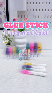 FCI Transparent Color Glue Stick (5g/6g/8g/21g)(Random Color) Strong & Smooth Adhesive Glue Stick Smooth mess-free application with no dripping or excessive residue Ideal for school projects office work arts & crafts scrapbooking and DIY activities