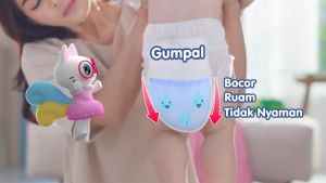Makuku Diapers Dry Care Fit Pants / Popok Bayi Celana Size M Isi 30 Pcs