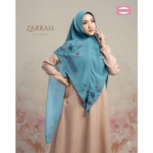 Jilbab Syari Khimar Motif Zarrah By Sayra Hijab