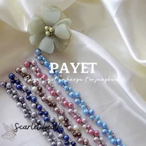 Payet Rangkai Mutiara a8/ Bisa costum warna dan ukuran