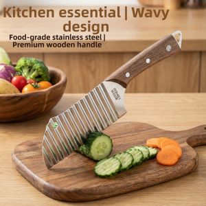 RIMEI | Commercial Potato Ripple Cutter Slicer Carving Tool