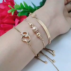 Gelang Serut Titanium Premium Anti Karat Anti Luntur Terlaris Termurah
