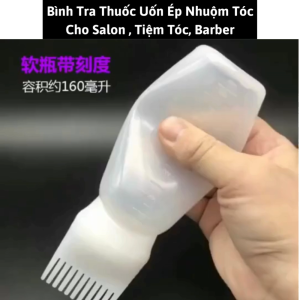 Bình tra thuốc uốn ép tóc cho salon nhỏ gọn tiện lợi .