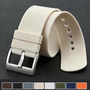 Universal One Piece Silicone Watch Strap for Tudor Rubber Watch Band Sports Replacement Straps 20mm 22mm Fashion FKM Wristband