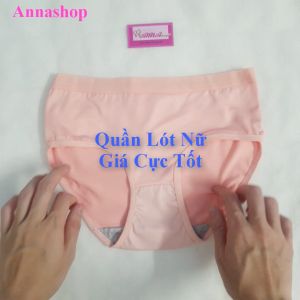 Quần lót nữ cotton nhiều màu có size 68kg siêu thoáng trẻ trung thoải mái (MS 03135) Anna Shop