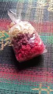 𝚁𝙴𝙼𝙿𝙰𝚃𝙴𝚁𝙰 - Rengginang Ketan Cenil mini warna warni viral dari WONOGIRI ASLI - mentah