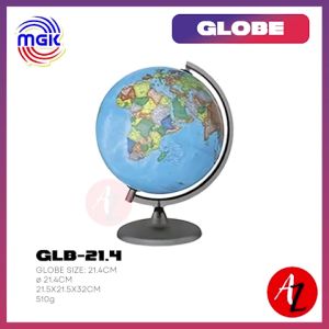 MGK Educational Learning Geography Rotating World Map Globe