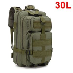 Ba Lô Chiến Thuật 30/50L Dành Cho Nam Dã Ngoại Leo Núi Săn Bắn EDC Molle Pack Túi Tấn Công 3 Ngăn Chất Liệu Polyester
