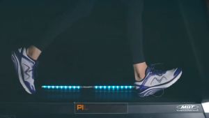 MBT M-2000 Mens Lace Up s Running Shoe In Black- 703030