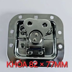 Khoá bướm ÂM NHỎ  77 X 82MM dùng tủ case tủ âm thanh tủ thiết bị case loa thùng đựng loa. Sắt mạ inox