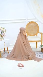 (FREE SAJADAH) MUKENA GENGGAM 2IN1 PARASIT PREMIUM KOREA