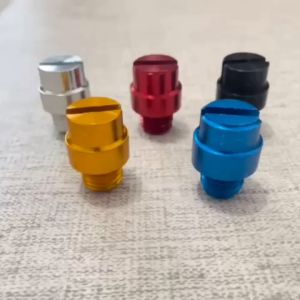 BAUT TUTUP OLI UNTUK MOTOR HONDA YAMAHA MOTIF POLOS BAHAN FULL CNC TINGGAL DI PASANG AJA FREE KARET