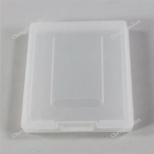 ChengHaoRan 3/6/9PCS For Plastic Transparent GBC GBP Small White Box Rubber Box Card Storage Box Dustproof Box