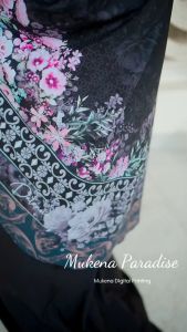 Mukena 2In1 Resleting | Mukena Traveling | Mukena Paradise Dalanova Desain Printing Khusus