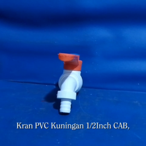 Kran PVC Kuningan 1/2 1/2In 1/2Inch CAB Keran Air