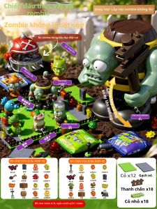 PALONG | Đồ Chơi Giáo Dục PvZ Peashooter Venus Flytrap