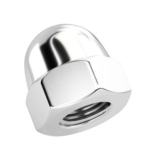 GUWANJI | Đai Ốc Nắp Inox Dây Răng Mịn Đầu Tròn Hình Cầu 1c