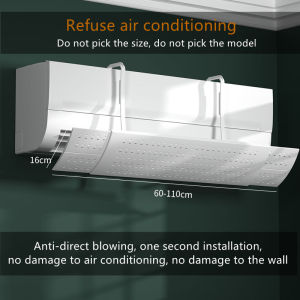 (COD+3 Days Delivery)New Upgrade Air Conditioning Windshield Scalable Hanging-type Anti-direct Blowing Air Deflector Household Air Conditioning Baffle