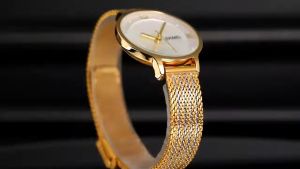 Jam Tangan Wanita Fashion Elegan Cantik SKMEI 1874 Stainless Steel Anti Air