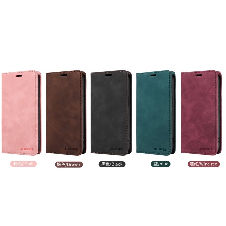For Samsung Galaxy A52S A52 A32 A22 A12 5G Cover Samsung A51 A71 A52 A72  A32 A22 4G Phone Case Retro Magnetic Leather Wallet Card Slot Flip Cover