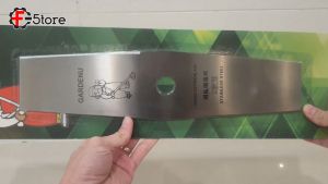 Gardenu Stainless Steel 14 inch x 90mm Grass Cutting Replacement Blade Cutter Weed Trim Blade / Potong Rumput