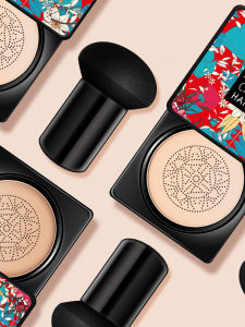 Moisturizing Strong Mushroom Air Cushion BB Cream Womens Foundation Liquid CC Cream Natural Makeup Long-lasting Brightening Skin 20g