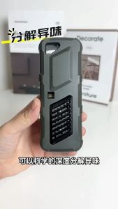 Car Air Purifier Ozone Deodorizer Formaldehyde Remover USB Rechargeable Air Freshener For Car Home Interior Car Accessory Universal