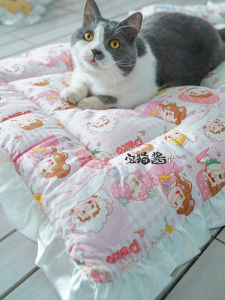 Đệm Mèo Hoạt Hình Đáng Yêu Nước Sốt Mèo Đệm Ngủ Dùng Cho Ngủ Ổ Mèo Đệm Ngủ Thông Dụng Bốn Mùa Thoải Mái Mềm Mại Cho Mèo