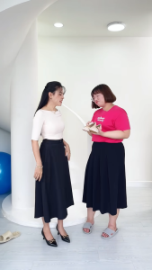 [MUA 2 GIẢM 130K] Giày Cao Gót Nữ GUMAC Mũi Nhọn Phối Khóa Kim Loại Thanh Lịch Sang Trọng GF04058