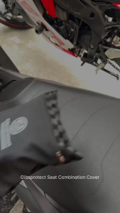 Kulit Jok Motor Karbon Catur Cover Seat 3D Tanpa Staples Praktis Tinggal Pasang Bahan Tebal Premium Gibsprotect