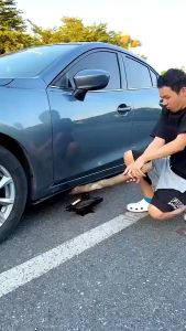 UOS Kunci Pas Dongkrak Auto Repair Kunci Ratchet Wrench Untuk Dongkrak Mobil 340mm Panjang Kunci Pas Rachet Dongkrak