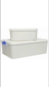Hộp làm kem nhựa VIỆT NHẬT - Bé 1kg 1L2 to 2kg 2L8 Có nắp đựng thực phẩm tủ lạnh 6685/95
