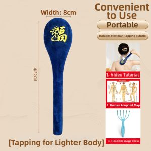 ZHANKE | Meridian Patting Massager Acupressure Hammer Back Shoulder Neck Massaging Tool