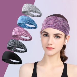 Elastic Yoga Headband Sport Sweatband Running Sport Hair Band Turban Outdoor Gym Sweatband Sport Bandage