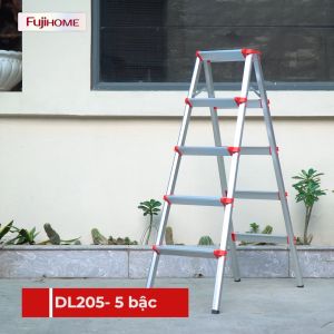 Thang ghế nhôm 3 - 6 bậc chữ A FUJIHOME Nhập Khẩu xếp gọn  Thang chữ A gia đình đa năng gấp gọn step ladder